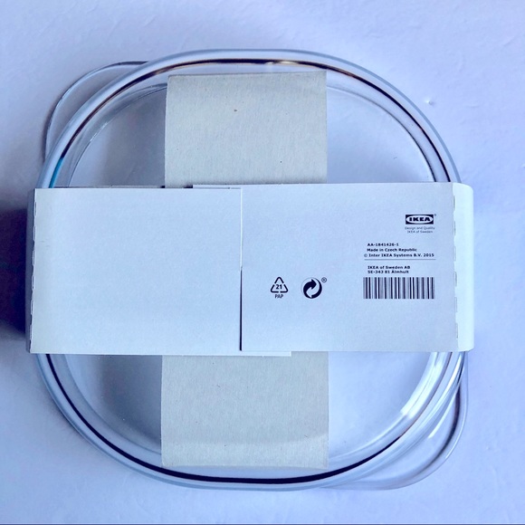 FÖLJSAM Oven Dish Clear Glass 9 ¾” x 9 ¾" - Picture 6 of 14